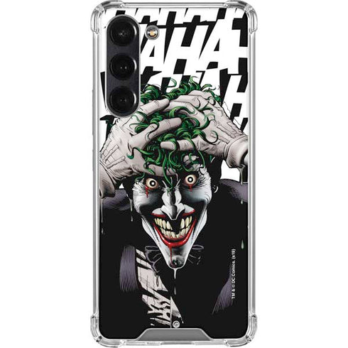 DC Comics The Joker Killing Joke Variant Cover Art by Brian Bolland Galaxy S24 FE Clear Case